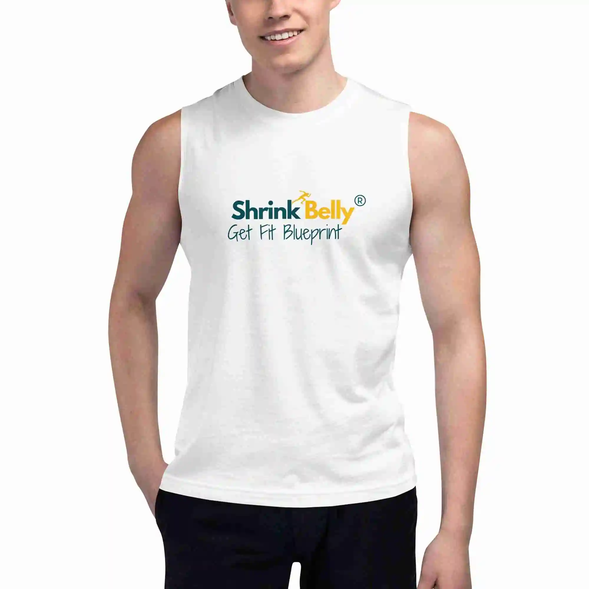 Unisex Active Muscle Shirt